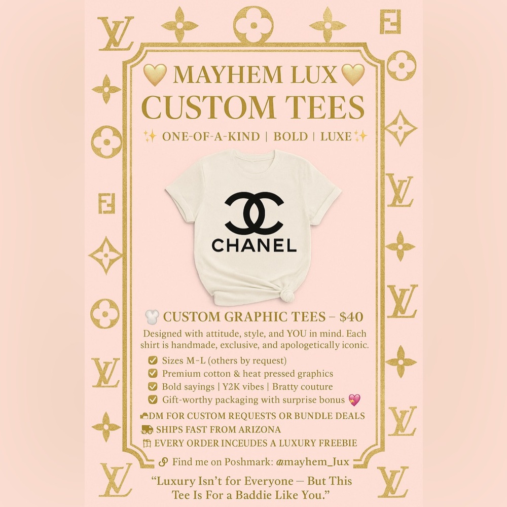 White Short Sleeve Tee with Iconic Logo